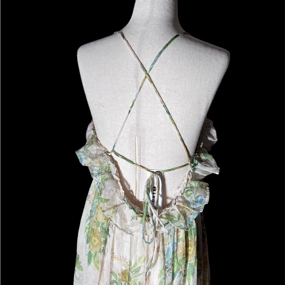 Totally romantic ❤️ Fairytale floral ruffle midi by Olia - Picture 2 of 5